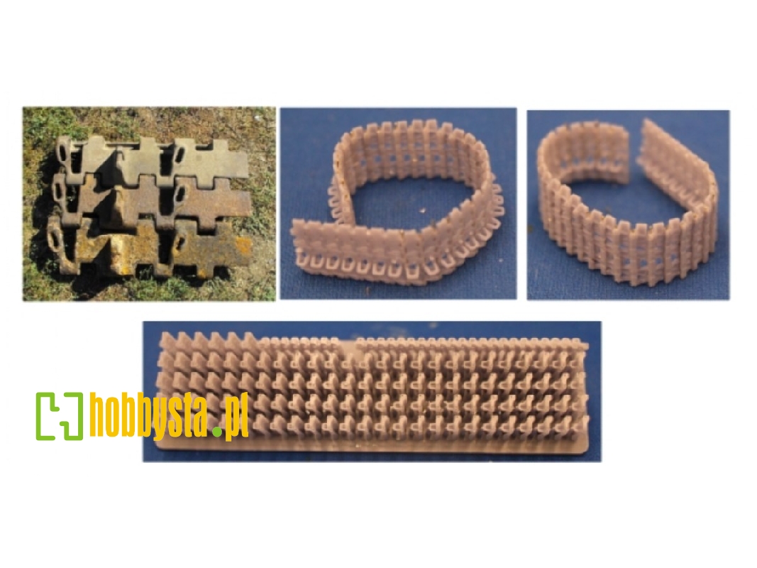 Ostkette For Panzer Iii And Panzer Iv Versions Workable, Early Version With Guide Tooth Hole - image 1