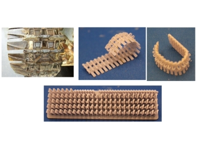 Winter Track For Panzer Iii And Panzer Iv Versions Workable, Early Version With Guide Number Hole - image 1