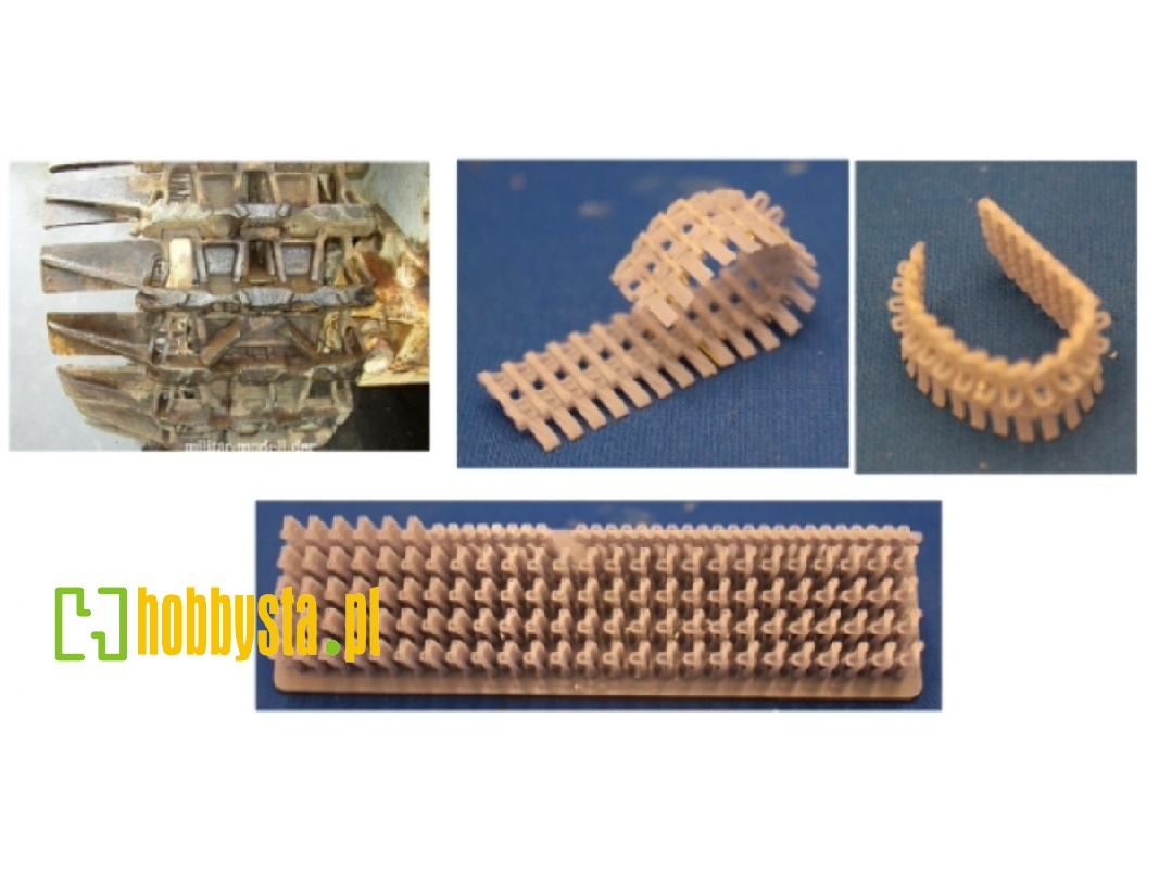 Winter Track For Panzer Iii And Panzer Iv Versions Workable, Early Version With Guide Number Hole - image 1