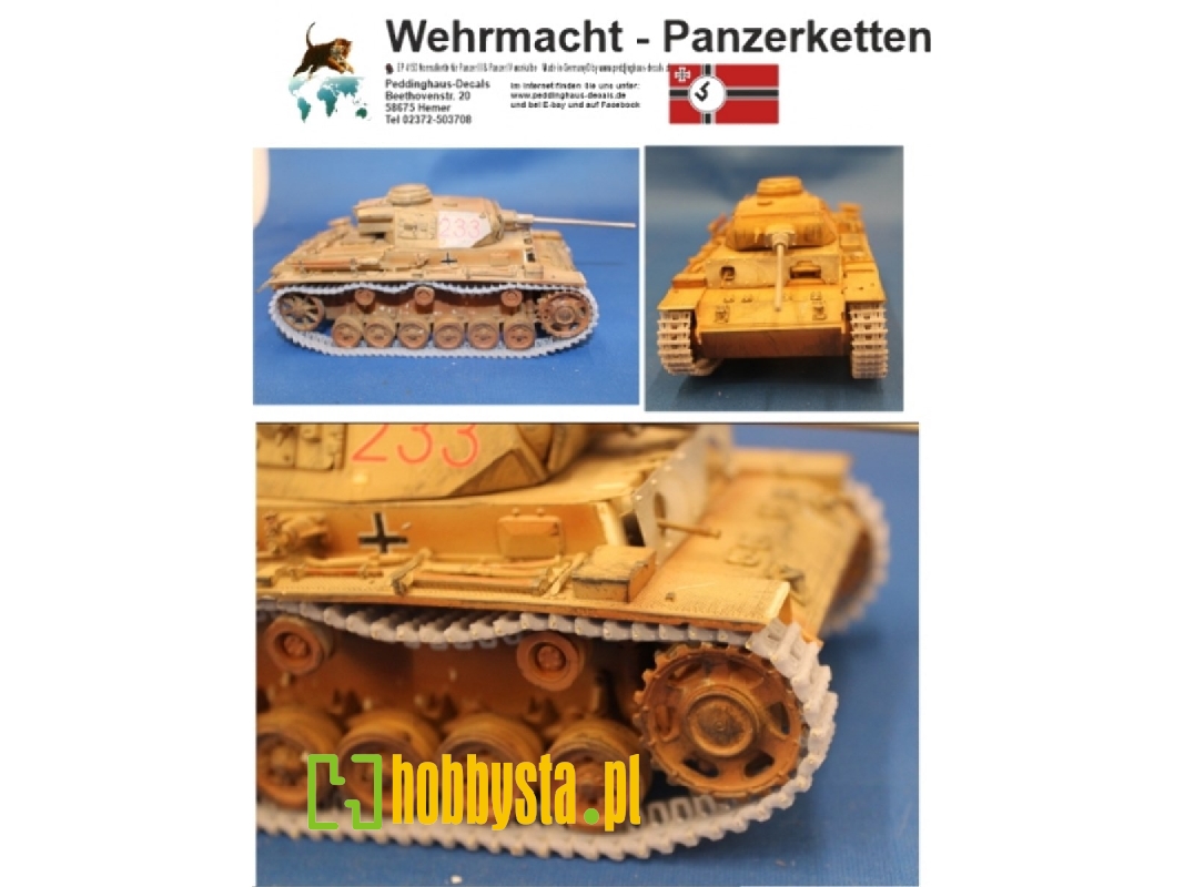Panzer Iii And Panzer Iv Kette Early Version - image 1