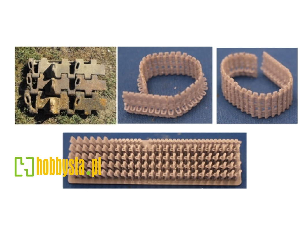 Ostkette For Panzer Iii And Panzer Iv Versions - Workable Early Version With Guide Tooth Hole - image 1