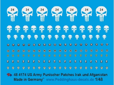 Us Army Punisher Patches - image 1