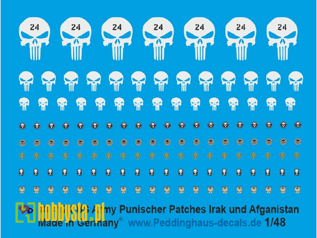 Us Army Punisher Patches - image 1