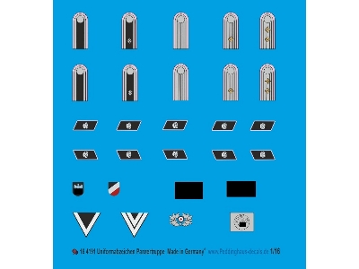 Uniform Insignia For Panzertruppe - image 1
