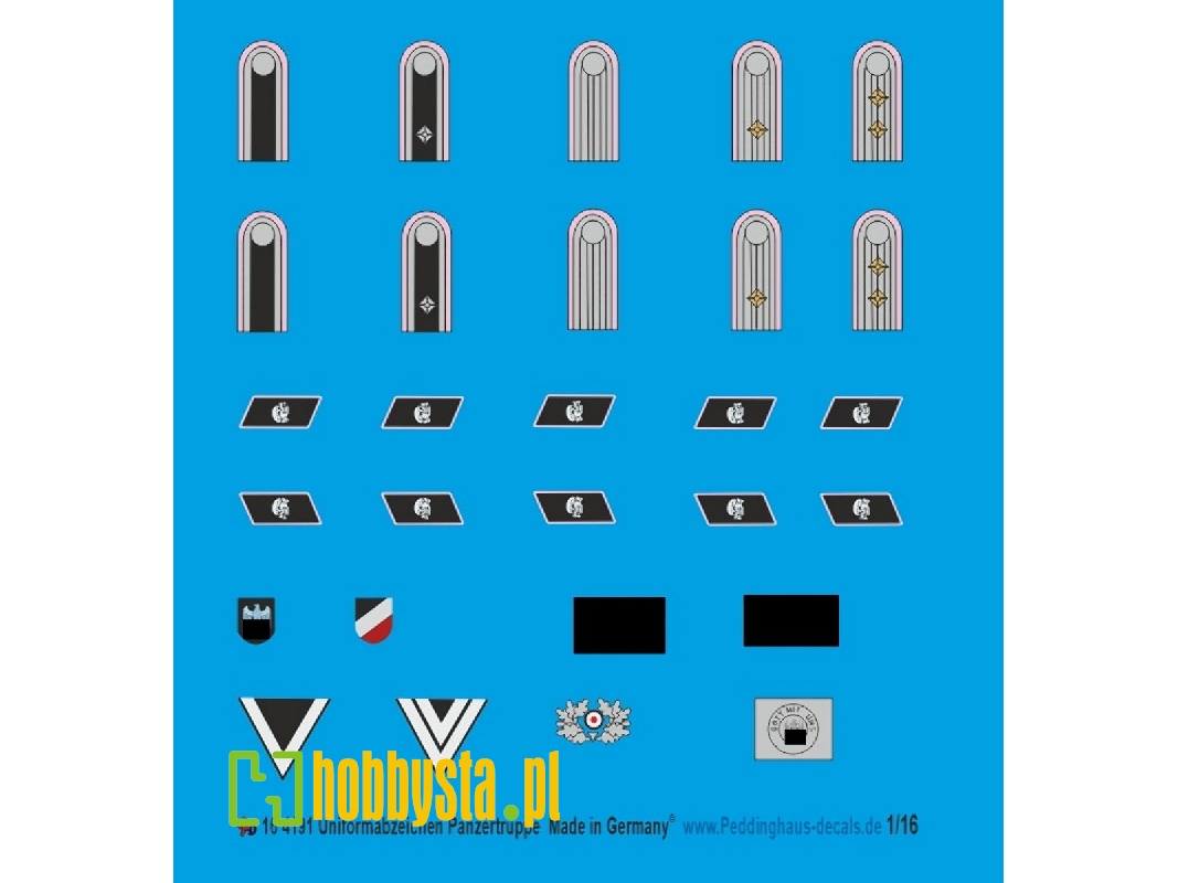 Uniform Insignia For Panzertruppe - image 1
