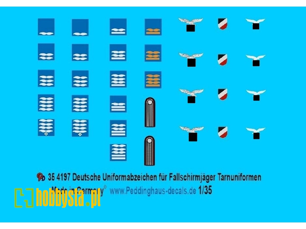 Uniform Insignia Camouflage Uniforms Of Fallschirmjager In Winter Dress - image 1