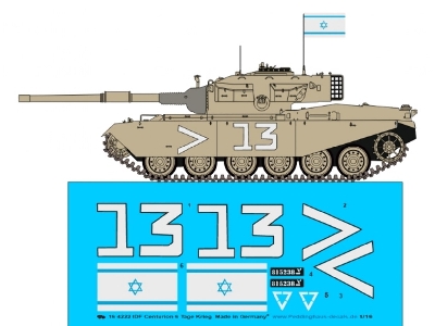 Idf Centurion Six Days War (1967) - image 1