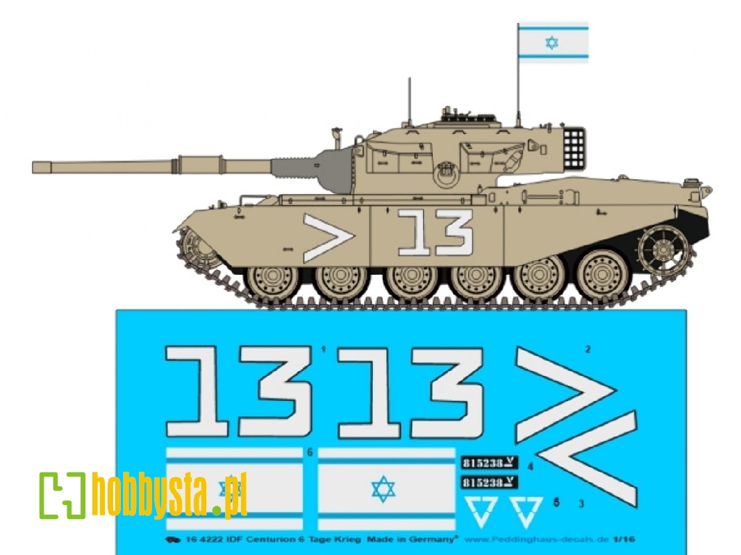 Idf Centurion Six Days War (1967) - image 1