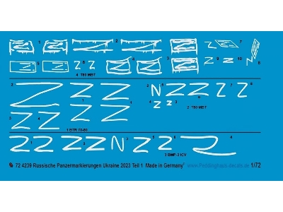 Russian Tanks 2023 Decals - Part 1 - image 1