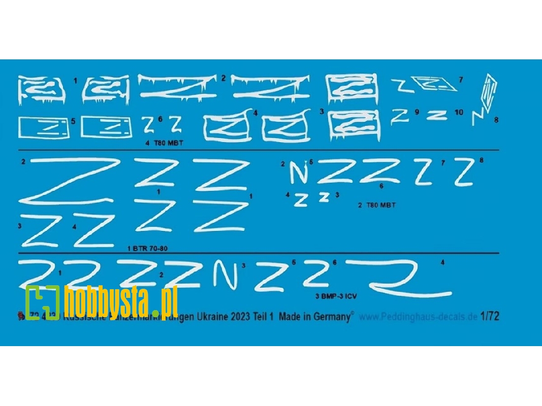 Russian Tanks 2023 Decals - Part 1 - image 1