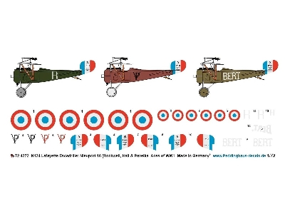 Nieuport N124 Lafayette Escadrille: Nieuport 16 (Rockwell, Hall And Pavelka) Aces Of Ww I - image 1