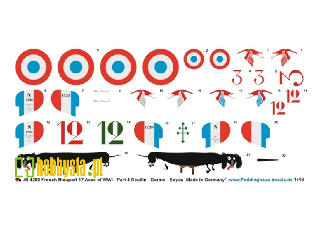 French Nieuport 17 Aces Of Wwi - Part 4 (Deullin - Drome - Boyau) - image 1