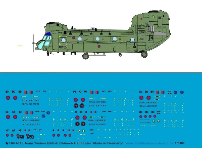 Team Yankee Britsh Chinook Helicopter - image 1