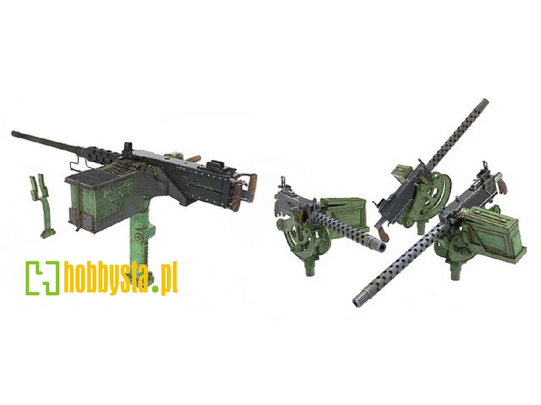 Cal 30 & Cal 50 For Tanks (4 Guns, 1x .50 Cal And 3x .30 Cals) - image 1