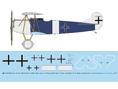 Fokker D.Vii, 6340/18 (Late Oaw Built), Jasta 12, Hermann Becker, France, October 1918 - image 1