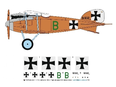 Albatros D.I, S.437/16, Jasta 2, Erwin Böhme, France, Late Autumn 1916 - image 1