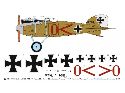 Albatros D.Iii, 760/17, Jasta 30, Hans Oberländer, France,  1917 - image 1