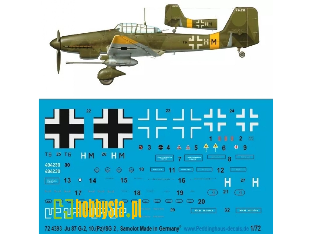 Ju 87 G-2, 10.(Pz)/Sd 2, Samolot 1944 - image 1