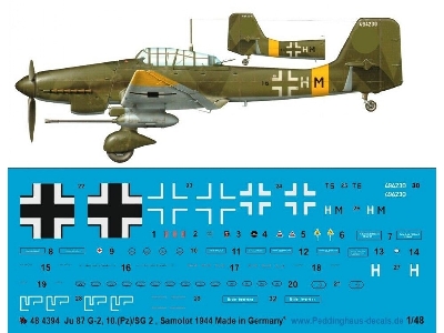 Ju 87 G-2, 10.(Pz)/Sd 2, Samolot 1944 - image 1