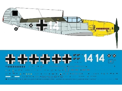 Me 109 E-7 W. Nr 5094 Hans Joachim Marseile Lg 2 23.09.1940 Shot Down By R. S. Tuckl - image 1