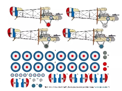Airco Dh.2 Aces Of 29 And 32 Sqn Rfc, (Mccudden, Jones, Rees And Coningham) - image 1