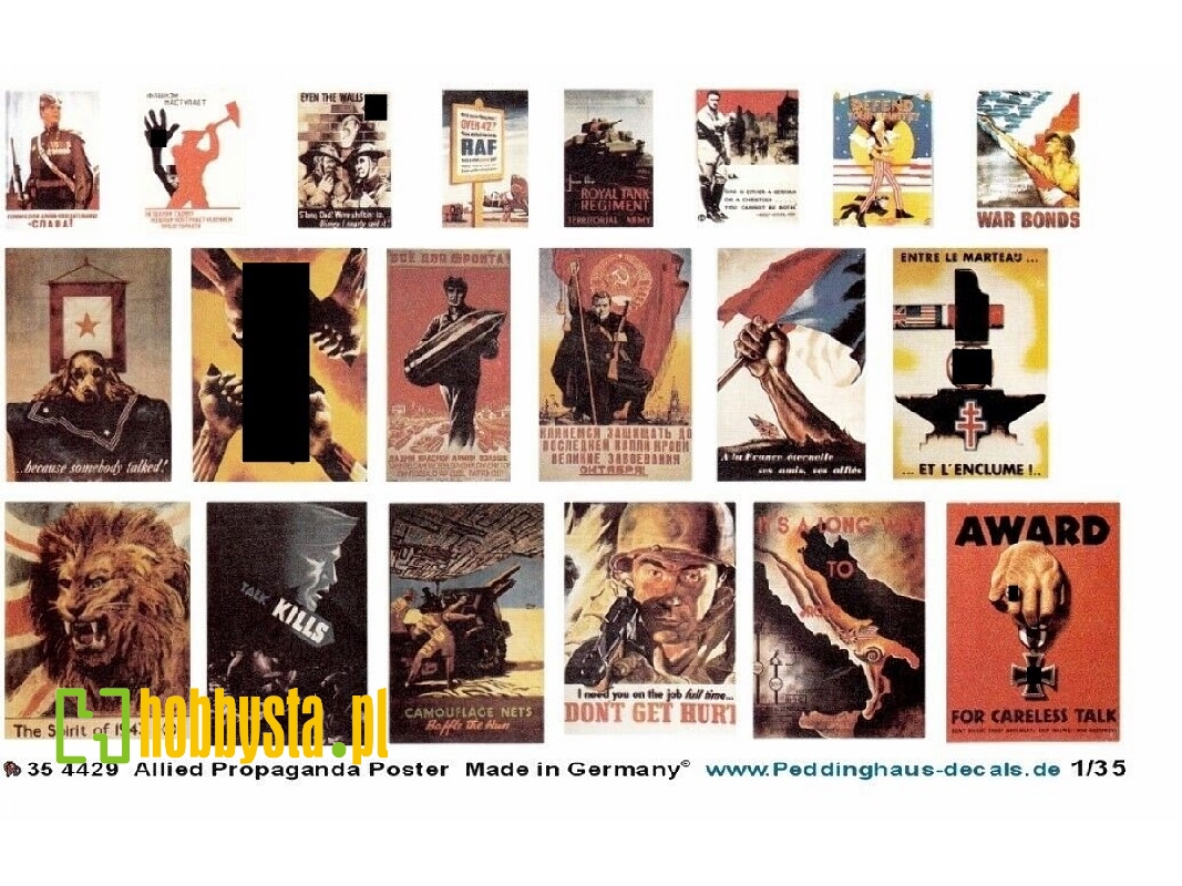 Allied Propaganda Poster - image 1