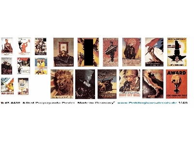 Allied Propaganda Poster - image 1