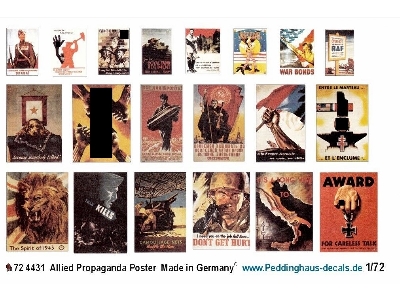 Allied Propaganda Poster - image 1