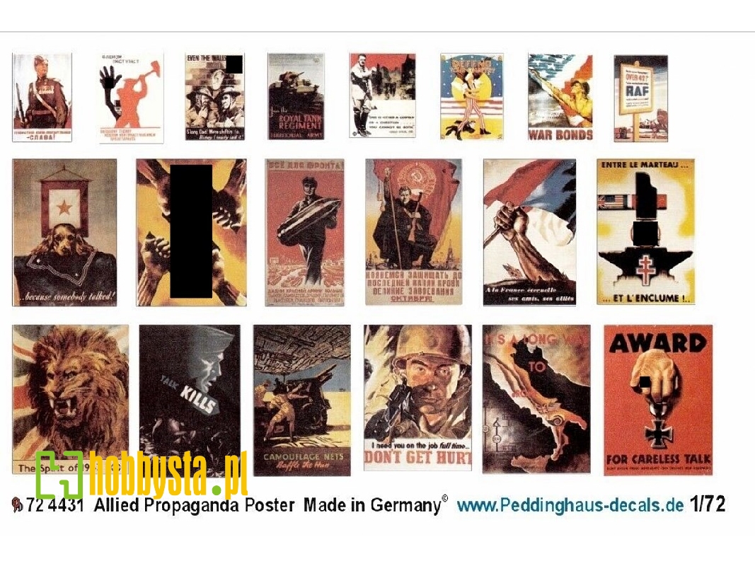 Allied Propaganda Poster - image 1