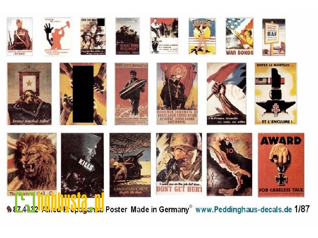 Allied Propaganda Poster - image 1