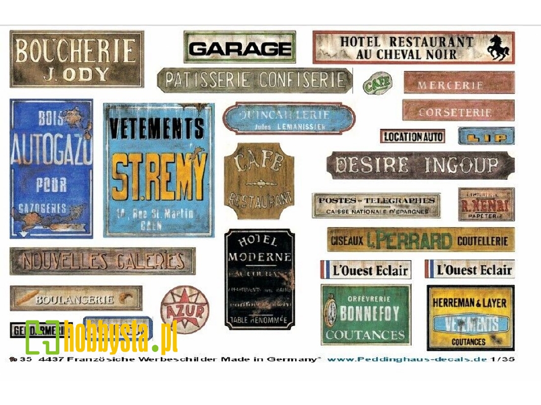 French Commercial Signs - image 1