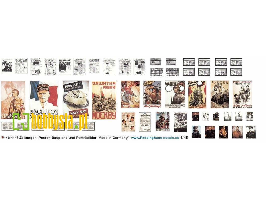 Newspapers, Posters, Building Plans And Portraits - image 1