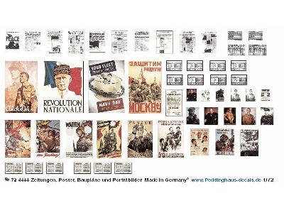 Newspapers, Posters, Building Plans And Portraits - image 1