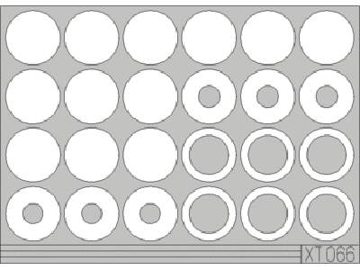  Elefant/ Ferdinand wheel mask 1/35 - Dragon - masks - image 1