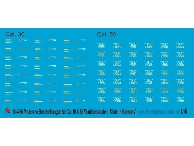 Modern Markings For Cal 30 & Cal 50 Ammunition Boxes - image 1