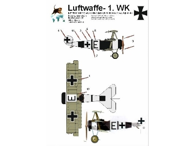 Fokker Dr. 1 Otto Esswein - Hermann Frommherz, France 1918 - image 1