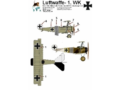 Fokker Dr. 1 Otto Esswein - Hermann Frommherz, France 1918 - image 2