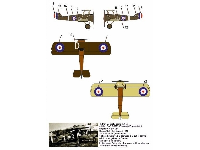 Sopwith Camel Gerald Alfred Birks / Peter Carpenter, Sidney Joseph Cottle / Percy Wilson / Josef Eskill Hallonquist - image 2