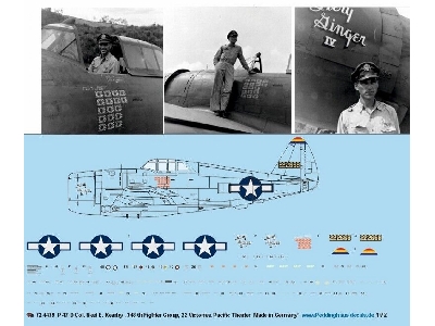 47 D Col. Neel E. Kearby, 348th Fighter Group, 22 Victories, Pacific Theater - image 1