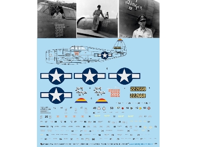 P-47 D Col. Neel E. Kearby, 348th Fighter Group, 22 Victories, Pacific Theater - image 1