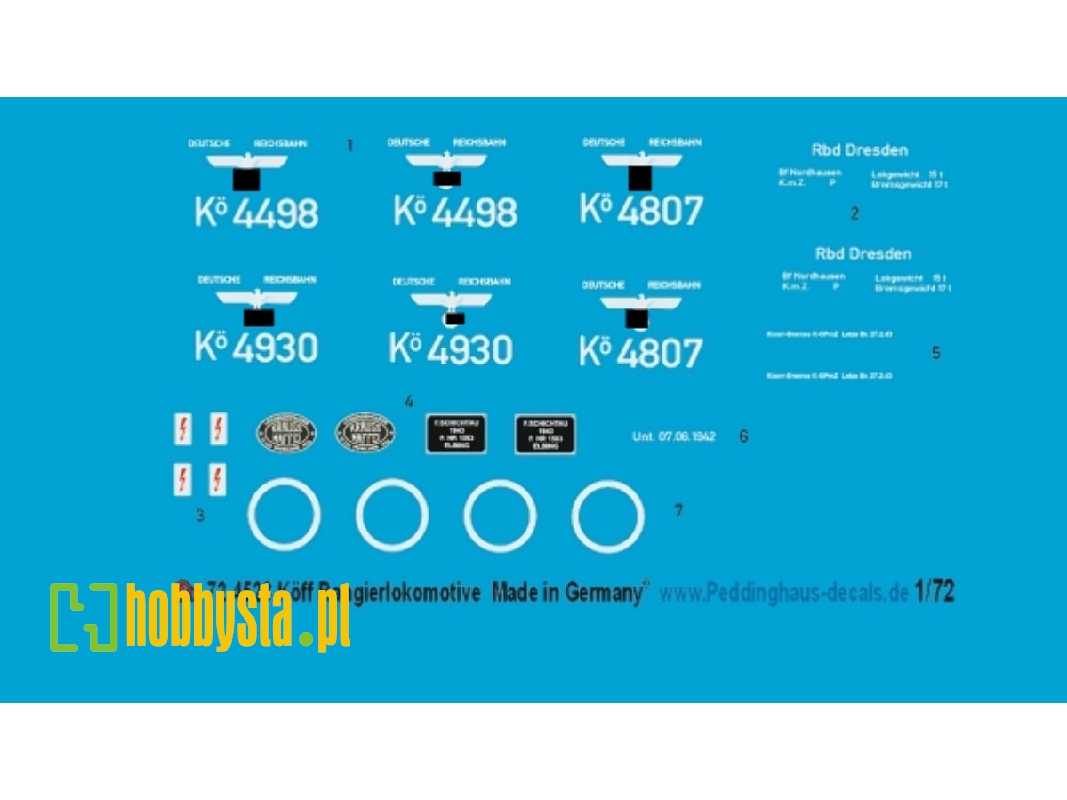 Köff Small Dieselengine Decals - image 1