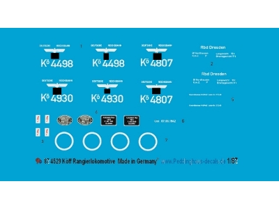 Köff Small Dieselengine Decals - image 1