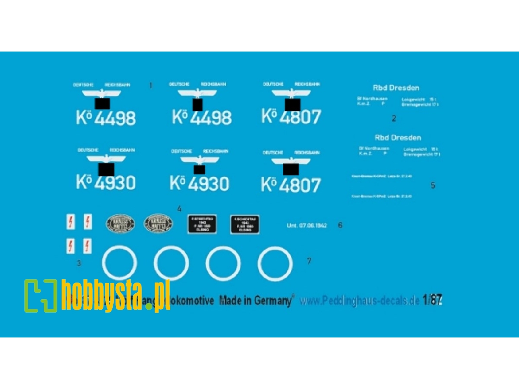 Köff Small Dieselengine Decals - image 1