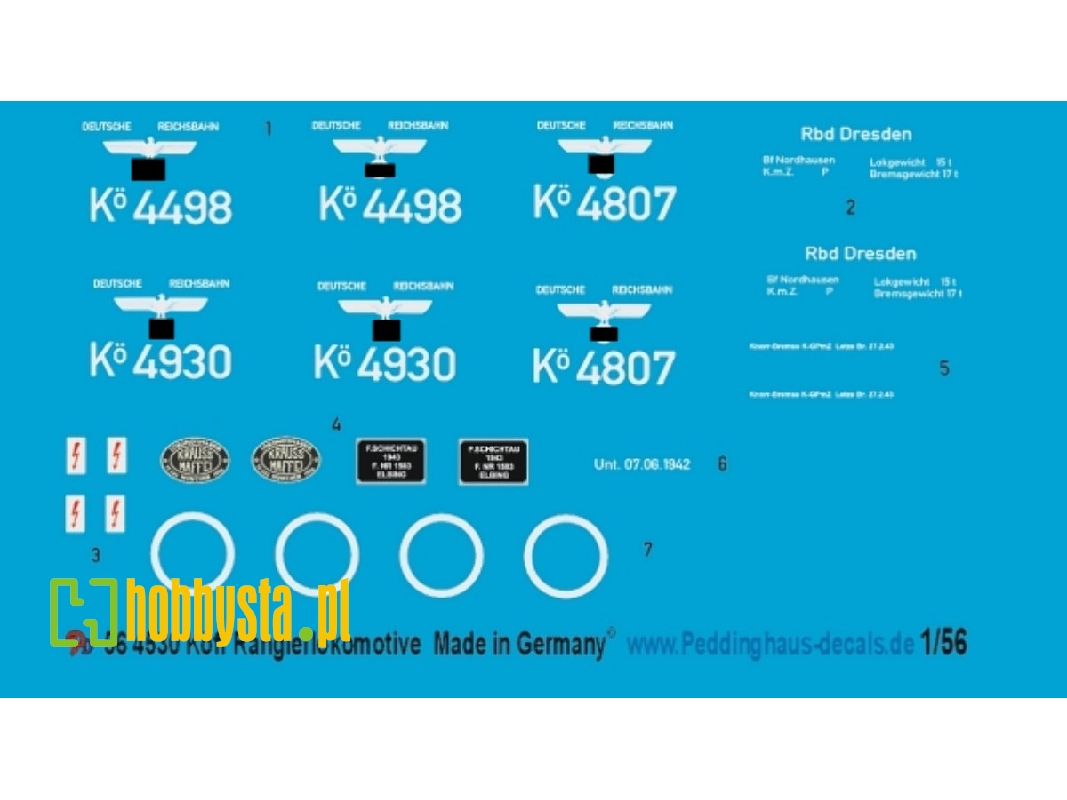 Köff Small Dieselengine Decals - image 1