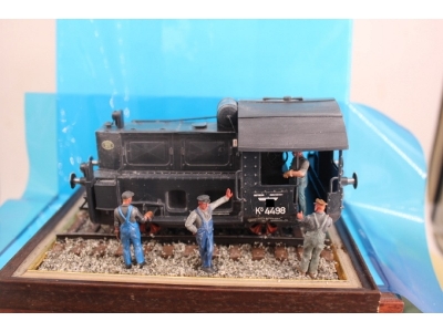Köff Small Dieselengine With 4 Railwaymen And Decalsheet (3d-printed) - image 1