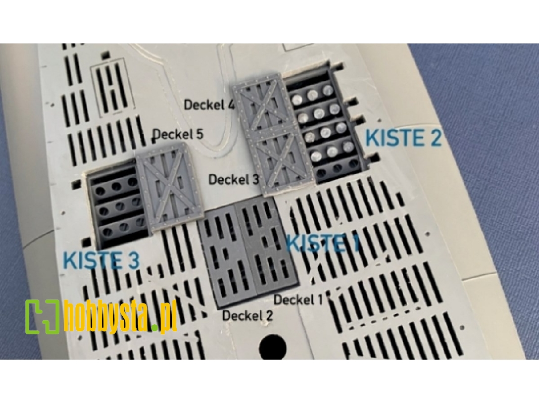 Big Ammo Boxes For Border U-boot Ammo Boxes For 8,8 Gun - image 1