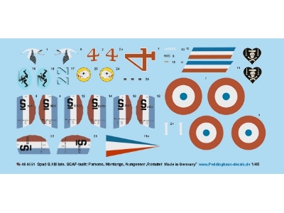 Spad S.Xiii Late, Scaf-built: Parsons, Montange, Nungesser And Romatet - image 1
