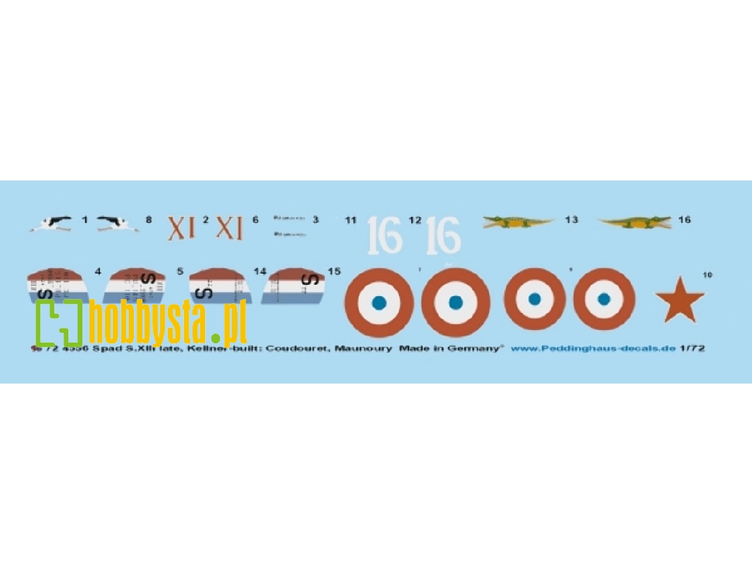Spad S.Xiii Late, Kellner-built: Coudouret And Maunoury - image 1