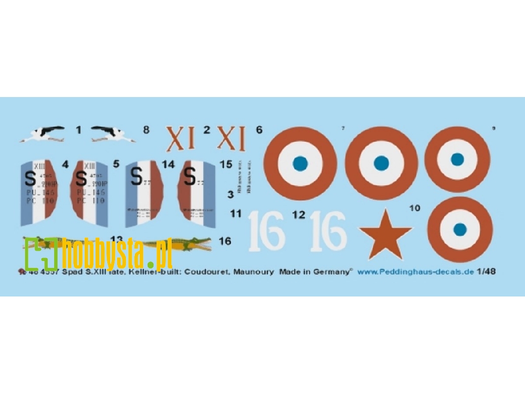Spad S.Xiii Late, Kellner-built: Coudouret And Maunoury - image 1