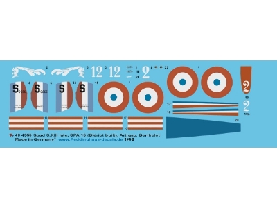 Spad S.Xiii Late, Spa 15 (Blériot Built): Artigau And Berthelot - image 1